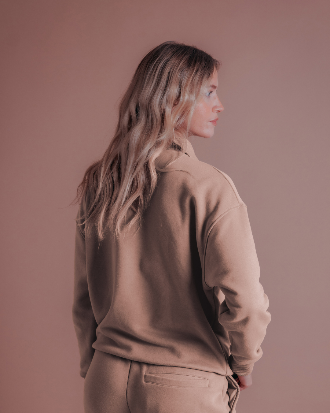 The Classic Quarter Zip - Sand