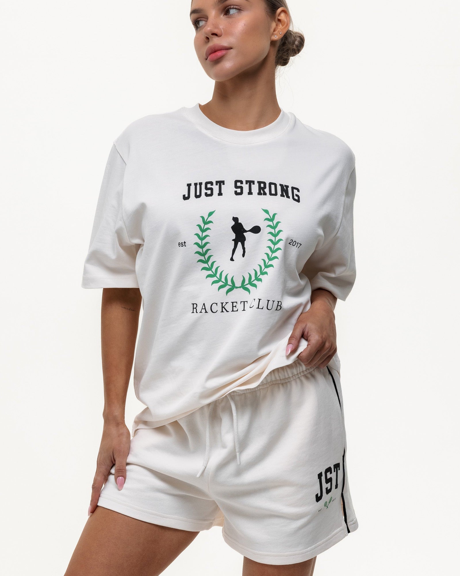 Club House Sweat Short - Off White