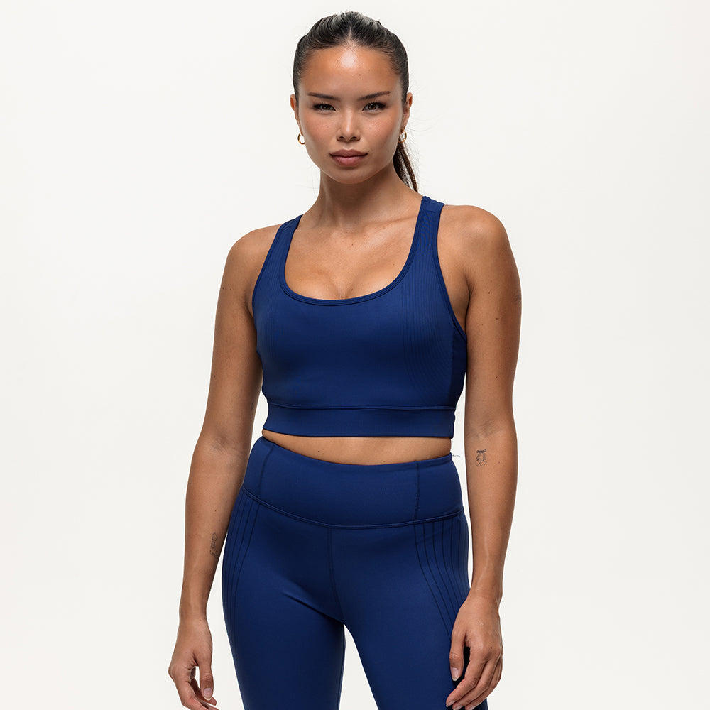 Agility Workout Bra - True Navy