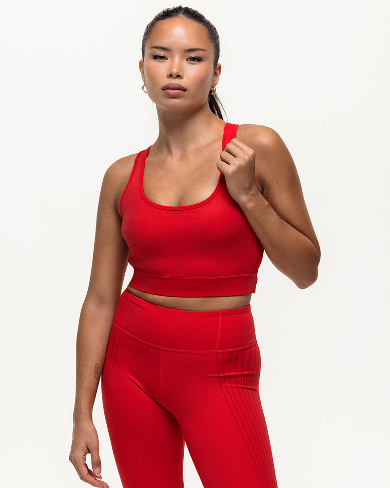 Agility Workout Bra - Ruby Red