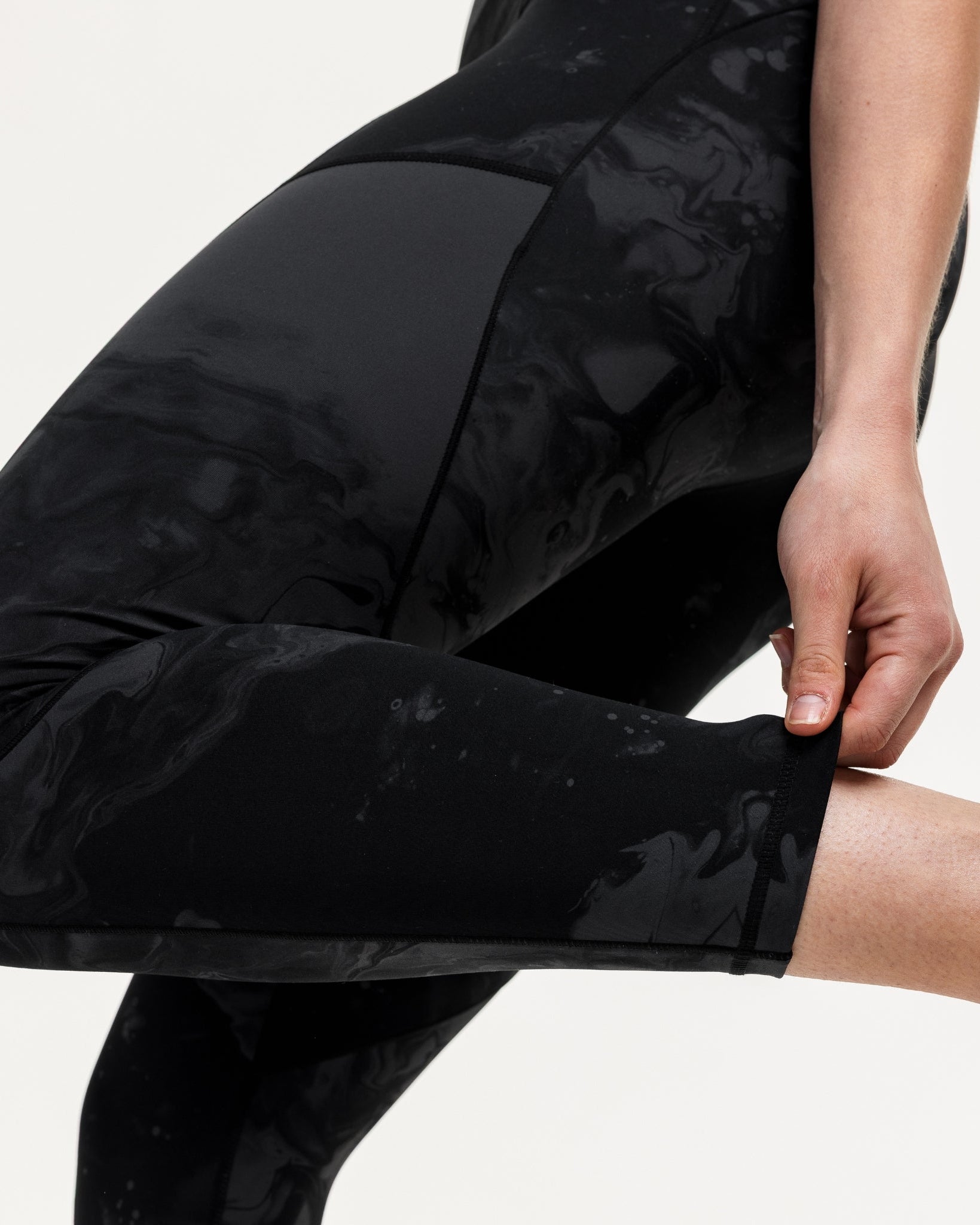 Power 7/8 Training Leggings - Slate Marble