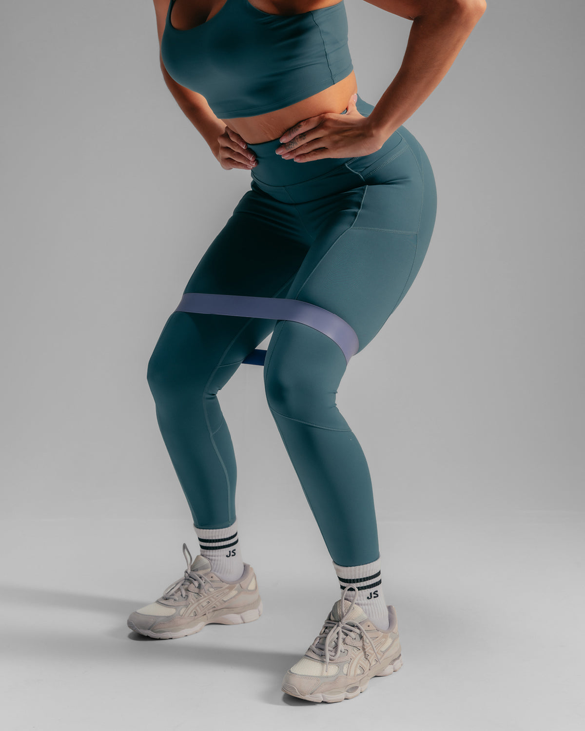 Power High Rise 7/8 Leggings - Teal