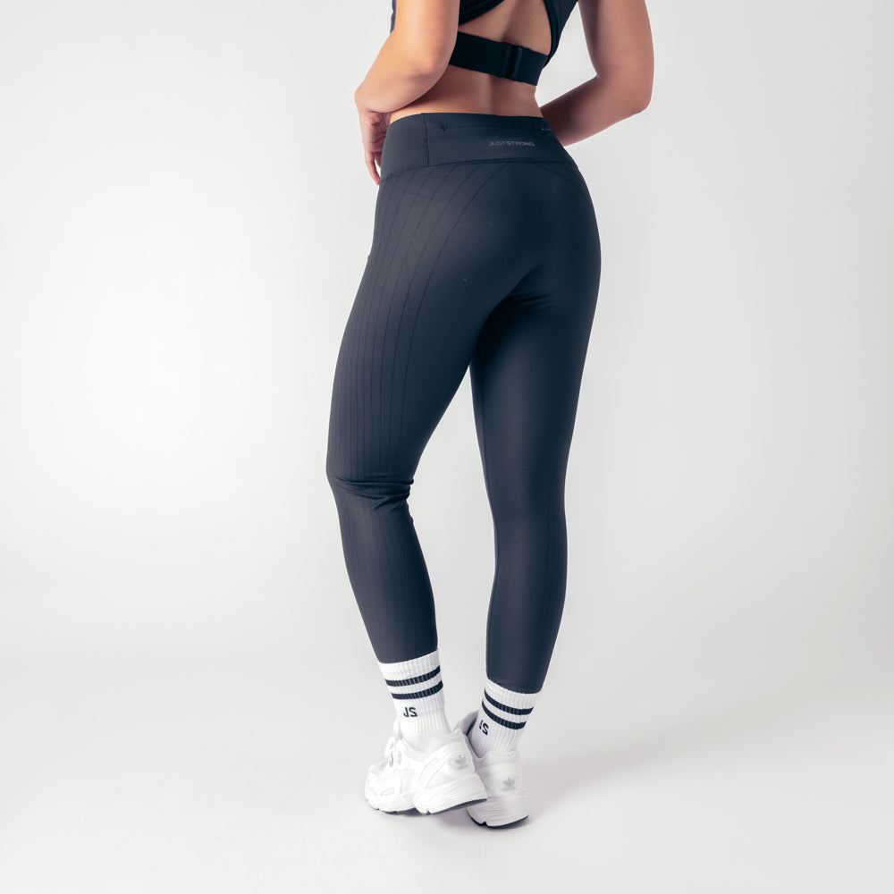 Agility Workout Leggings - Black Onyx